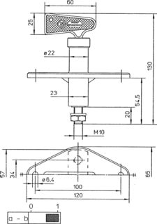 Technische Illustration mit Bemaung