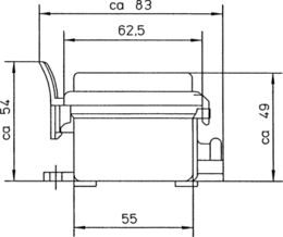 Technische Illustration mit Bemaungen