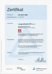 DIN EN ISO 9001:2000