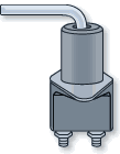 Grafik eines Batterietrennschalters