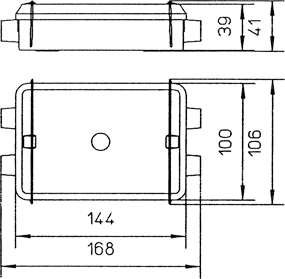 Technische Illustration mit Bemaung