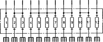 Example of connection bridge for B 617.0011